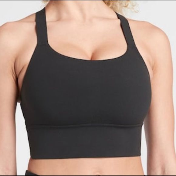 Athleta Other - NWT athleta Warrior Longline Bra Powervita XL BLK